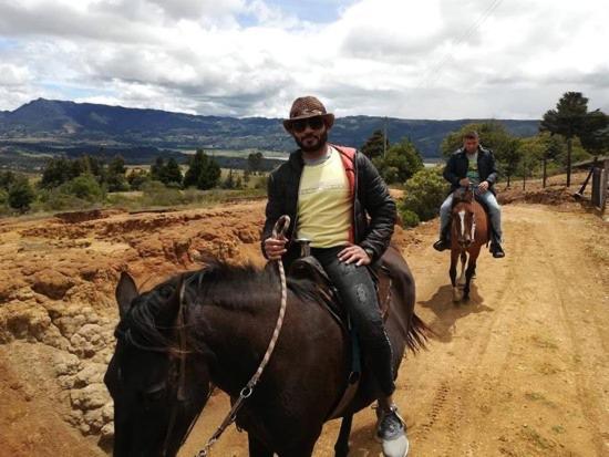 La Estacion De Tomine Hotel Guatavita Eksteriør billede